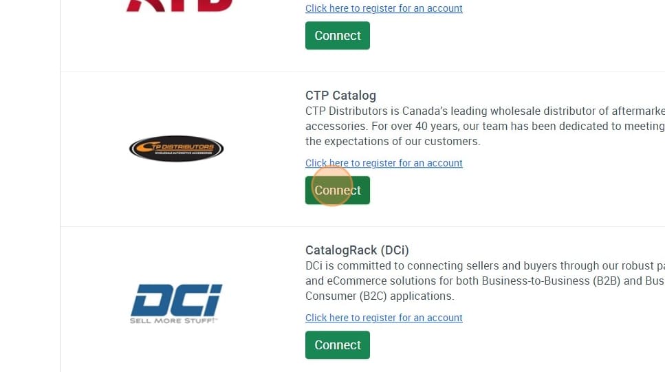 Connecting CTP (Catalog) Data HeretoThere Inc.
